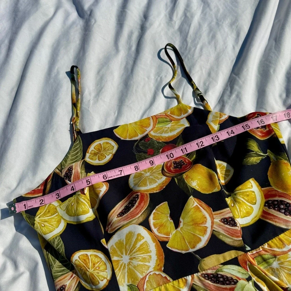 Gianni Bini Citrus Print Mini Dress 🍋🍒 - Picture 5 of 6